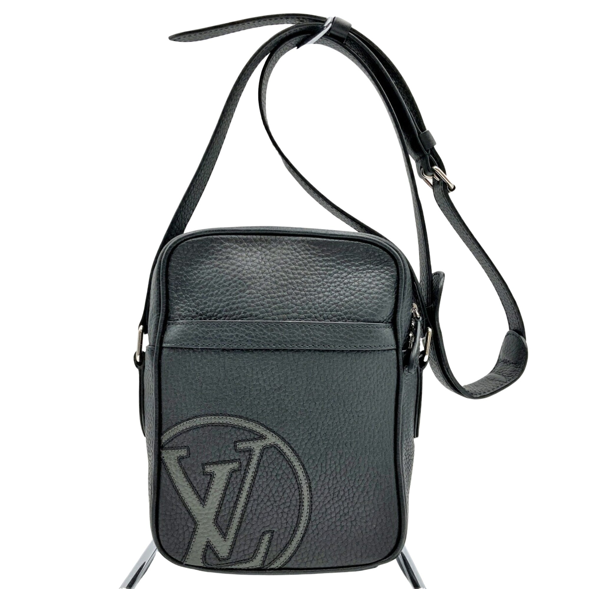 Louis Vuitton Danube Black Leather Shoulder Bag