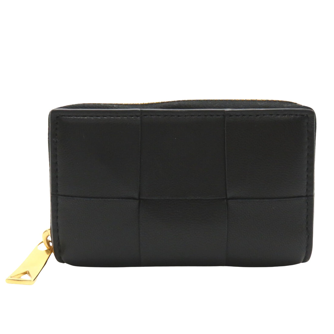 Bottega Veneta Cassette Black Leather Wallet 