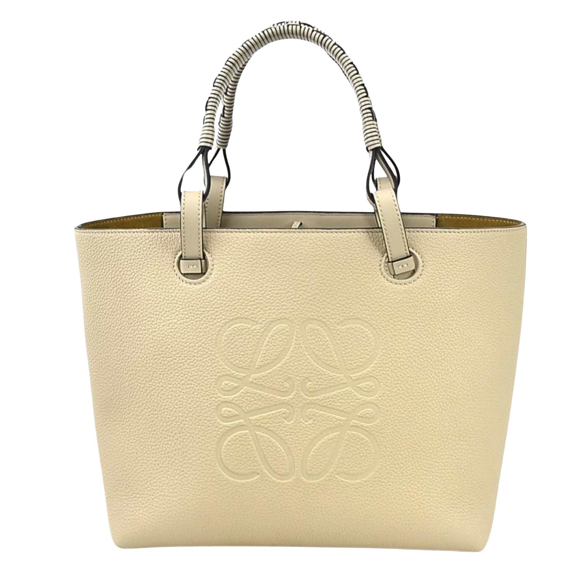 Loewe Beige Leather Shoulder Bag