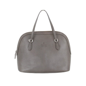 Gucci Grey Leather Handbag 