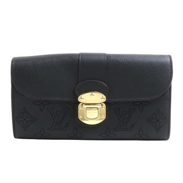 Louis Vuitton Amelia Black Leather Wallet 