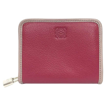 Loewe Amazona Pink Leather Wallet 