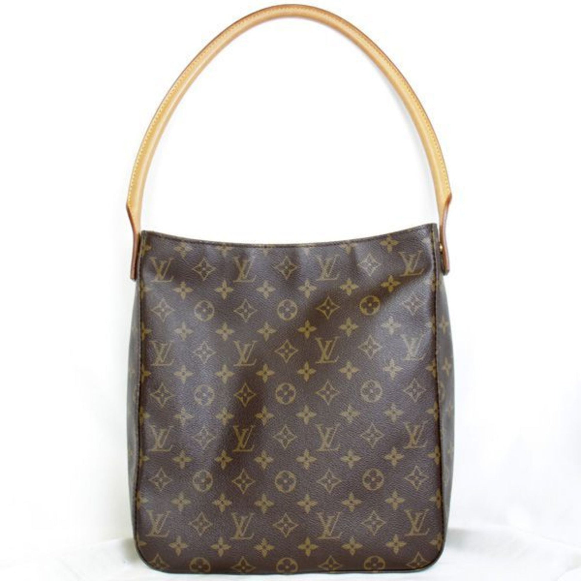 Louis Vuitton Looping GM Brown Canvas Shopper Bag