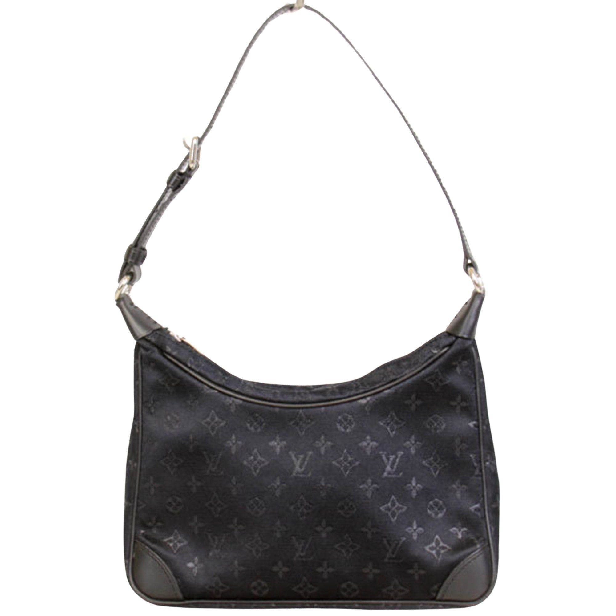 Louis Vuitton Boulogne Black Synthetic Handbag 