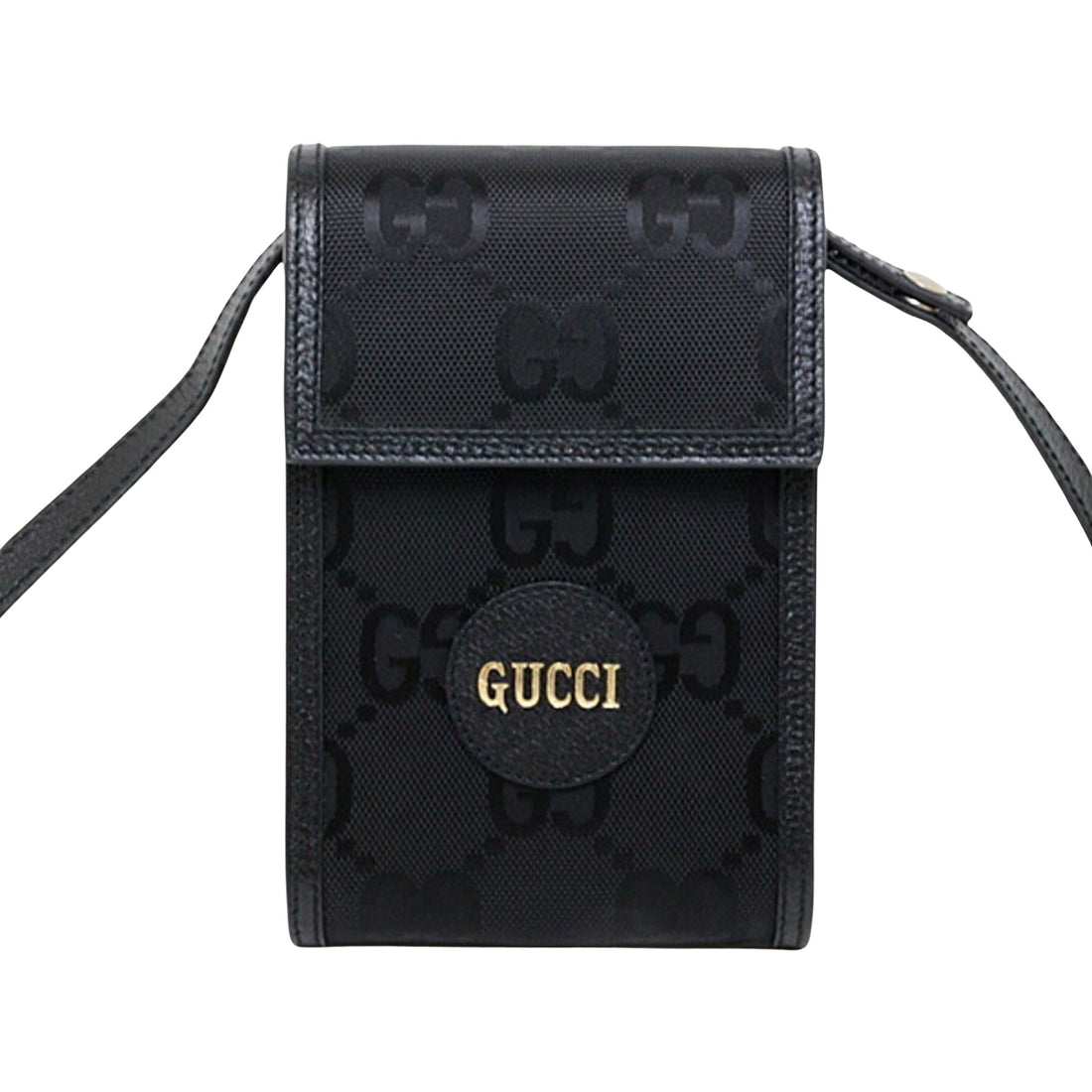 Gucci Black Canvas Shopper Bag