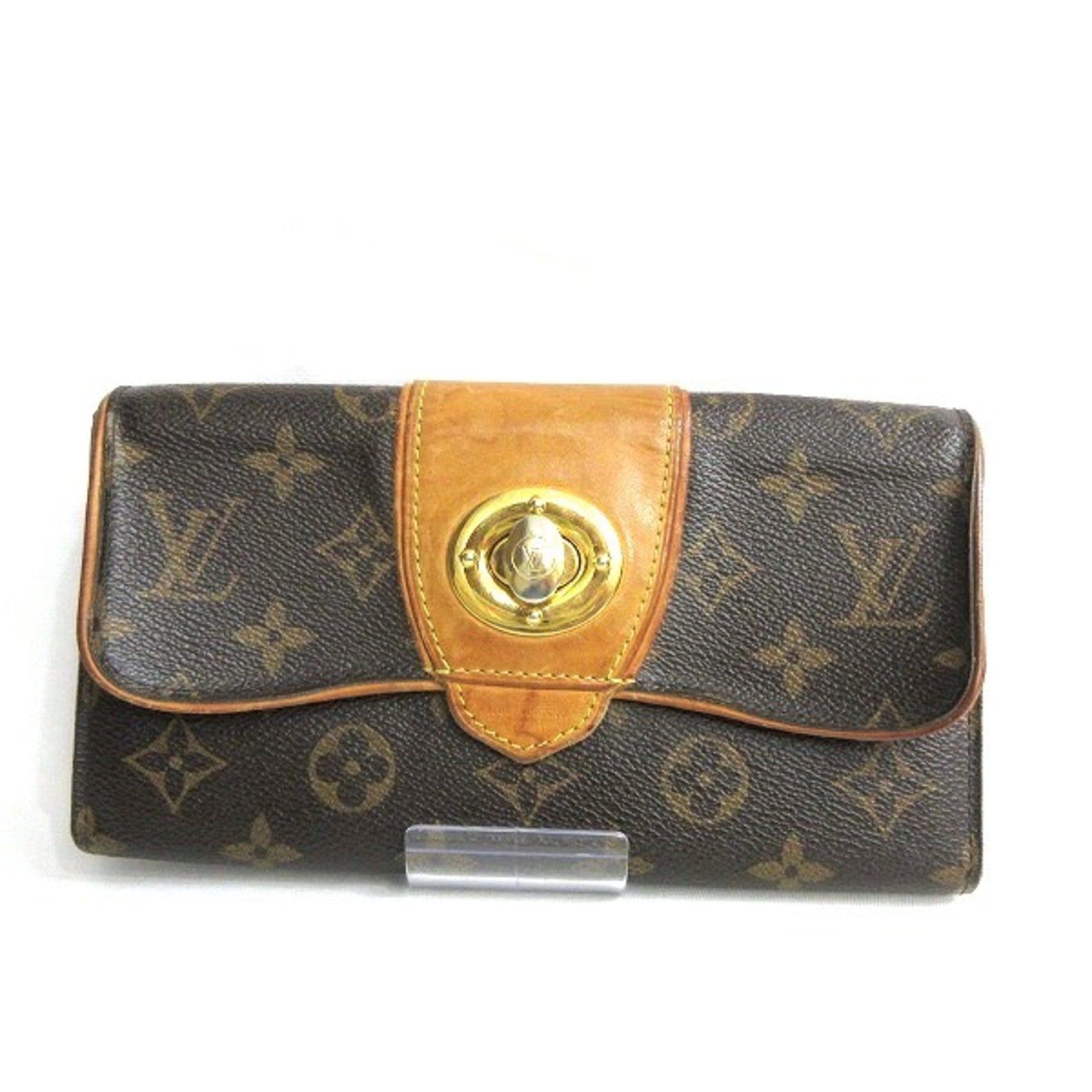 Louis Vuitton Boetie Brown Canvas Wallet 