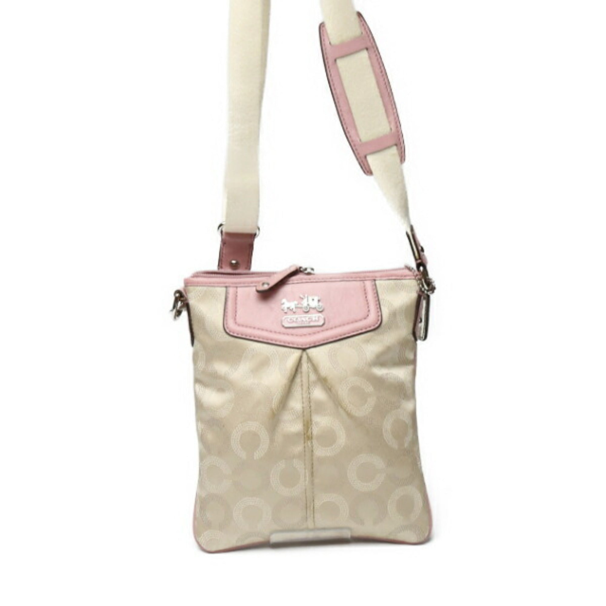 Coach Madison Pink Leather Shopper Bag