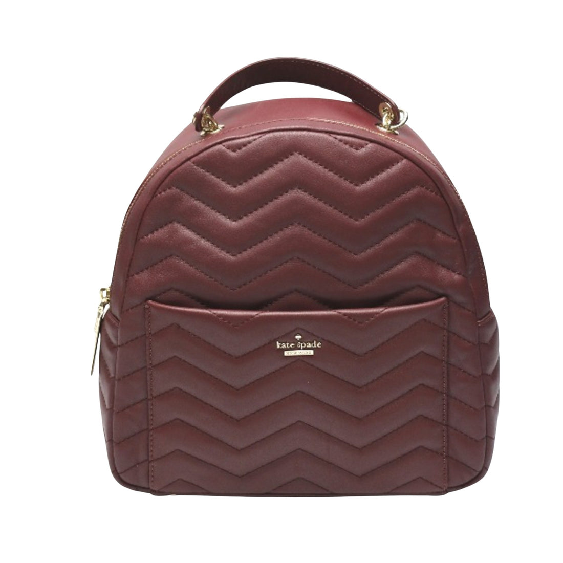 Kate Spade Burgundy Leather Backpack Bag