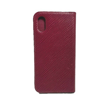 Louis Vuitton Etui Iphone Burgundy Leather Phone 