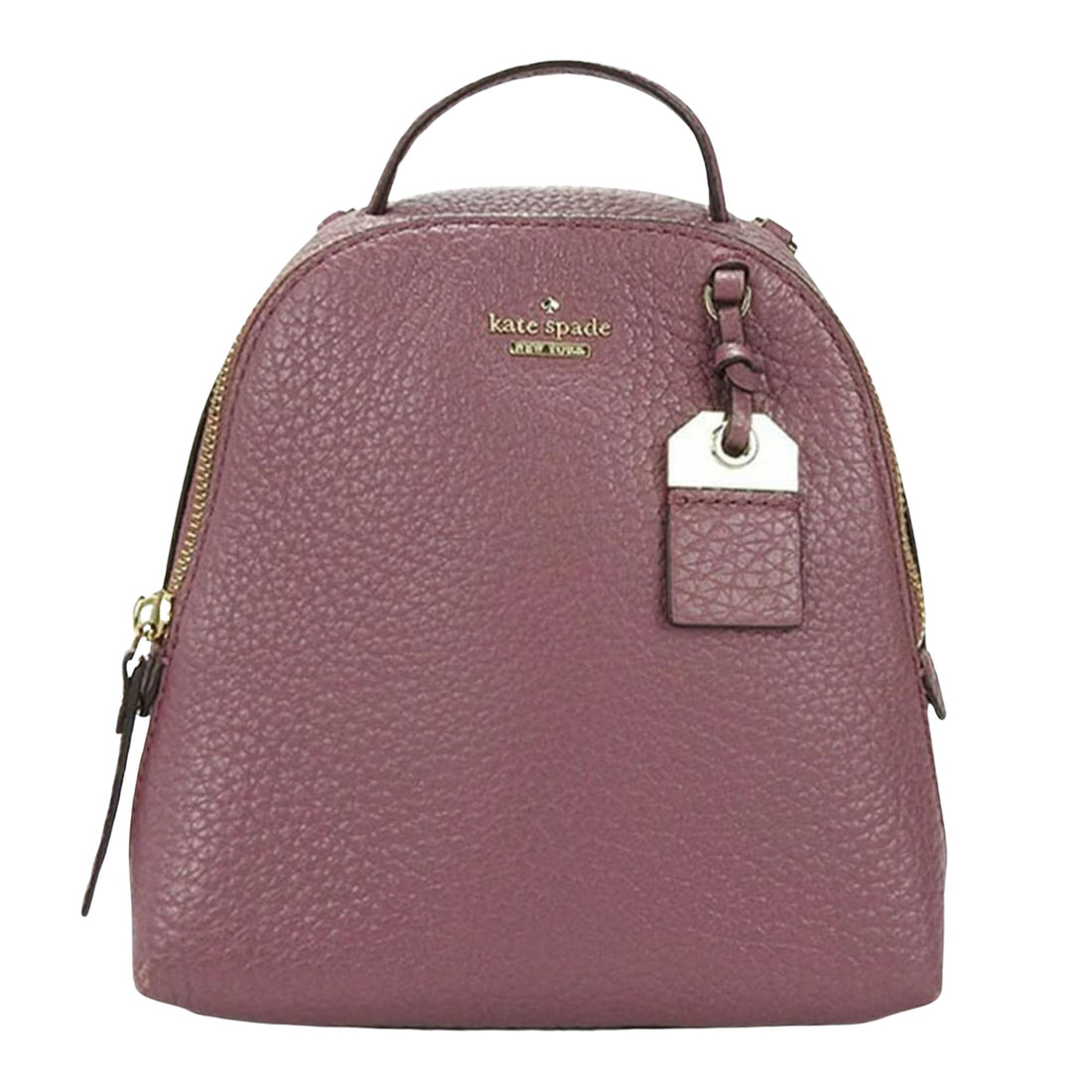 Kate Spade Purple Leather Backpack Bag