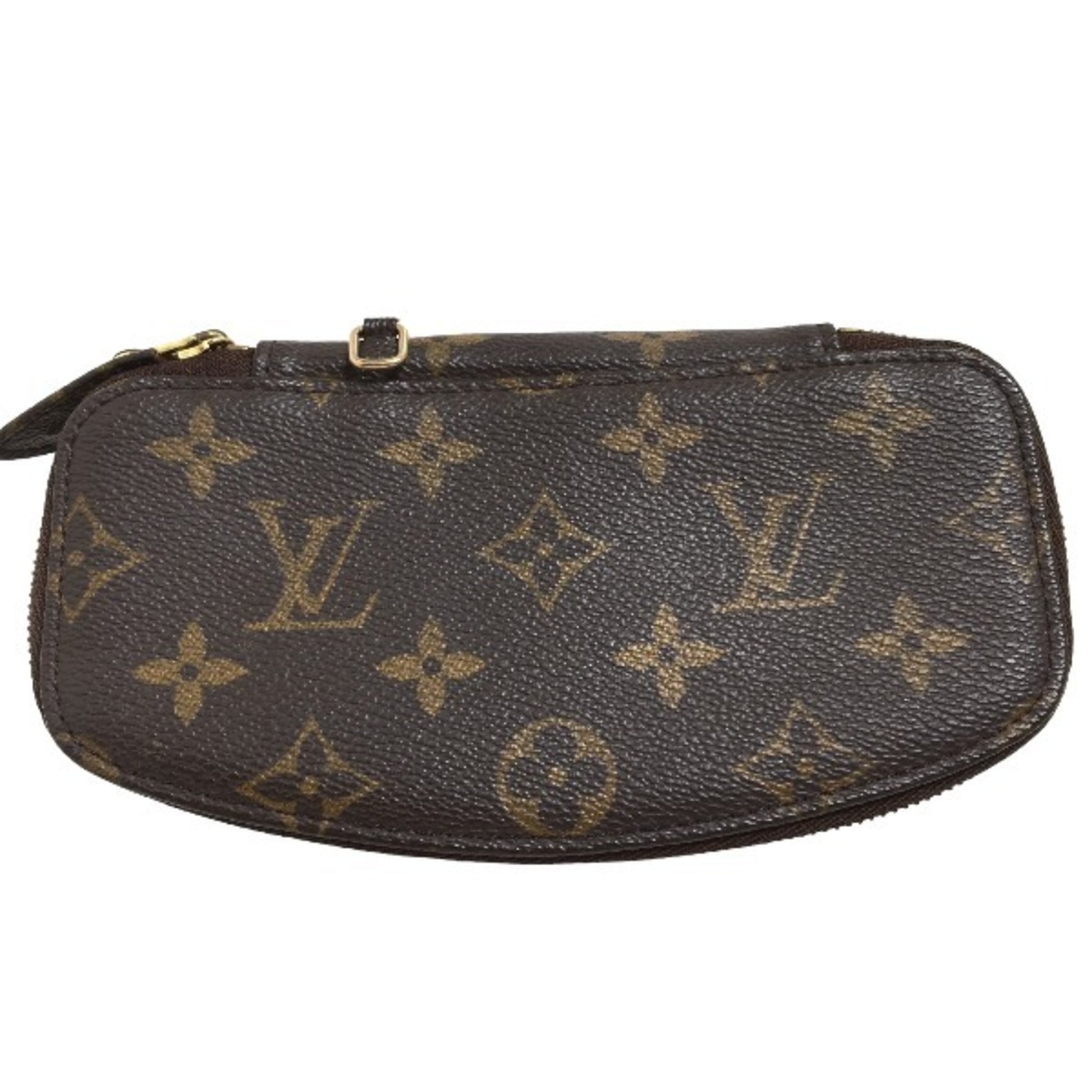 Louis Vuitton Jewelry case Brown Canvas Wallet 