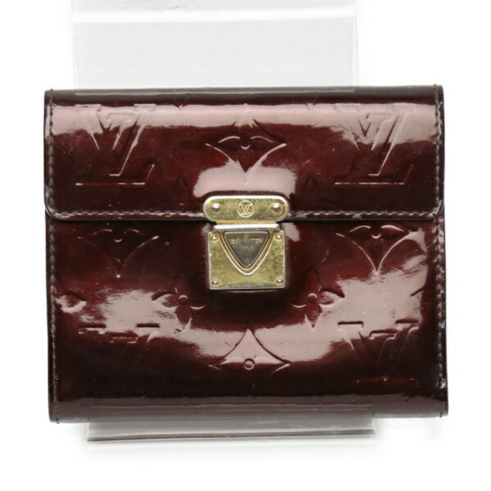 Louis Vuitton Koala Red Patent Leather Wallet 