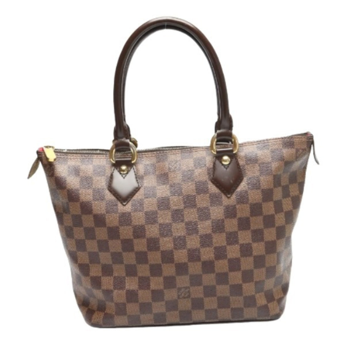 Louis Vuitton Saleya Brown Canvas Handbag 