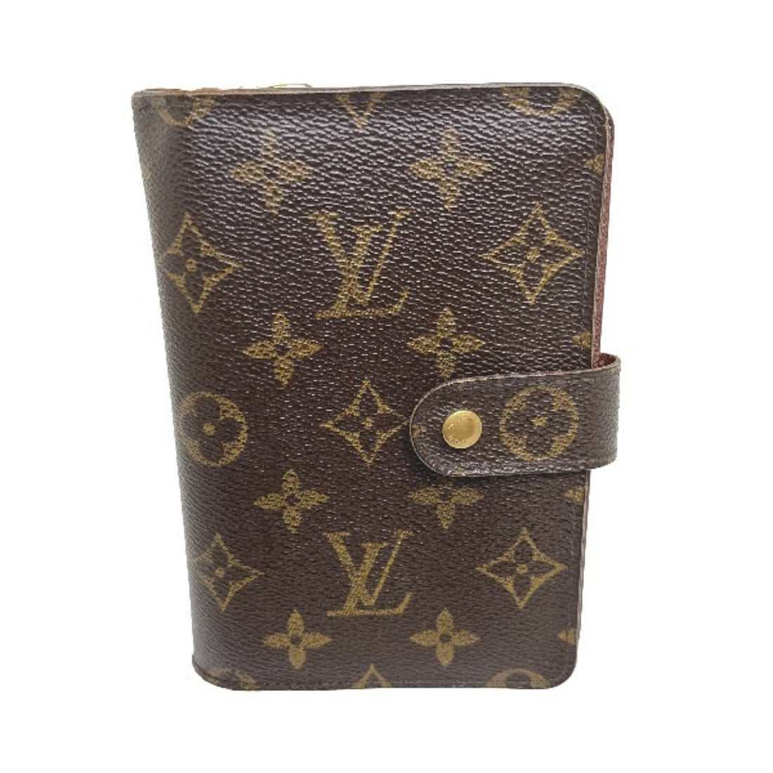 Louis Vuitton Porte papier Brown Canvas Wallet 