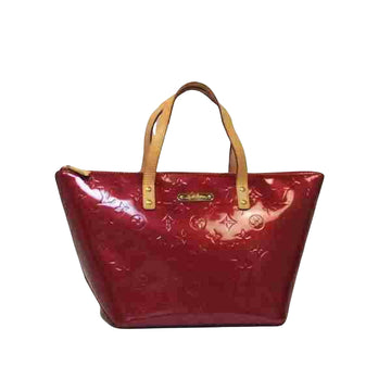 Louis Vuitton Bellevue Red Patent Leather Handbag 