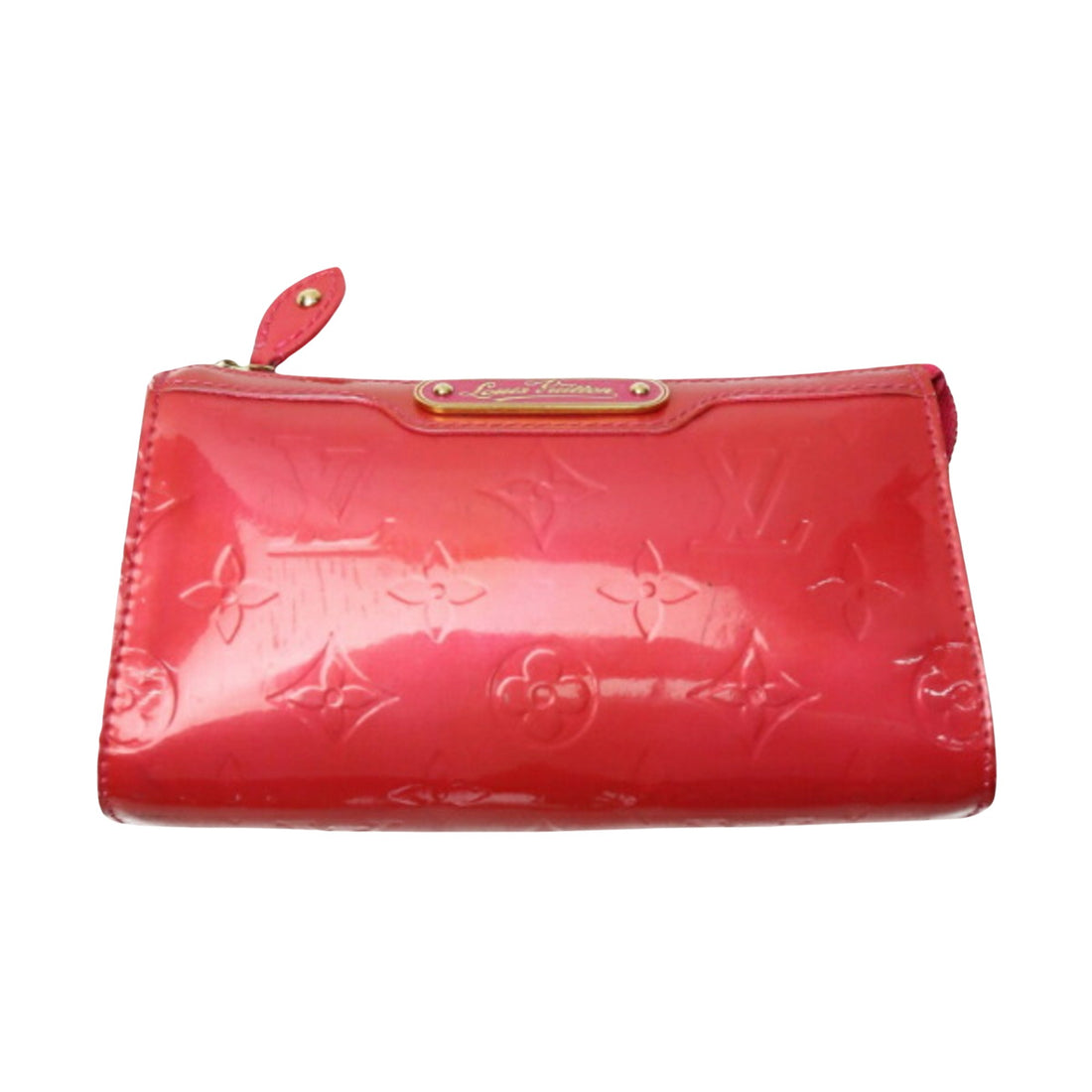 Louis Vuitton Cosmetic pouch Pink Patent Leather Clutch Bag