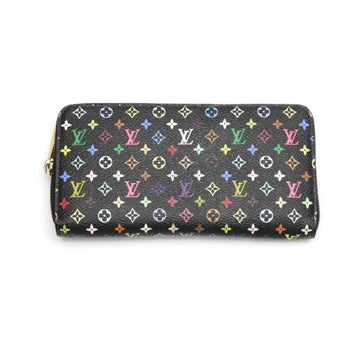 Louis Vuitton Zippy Black Canvas Wallet 