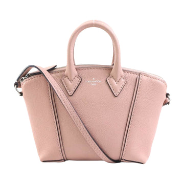 Louis Vuitton Lockit Pink Leather Handbag 