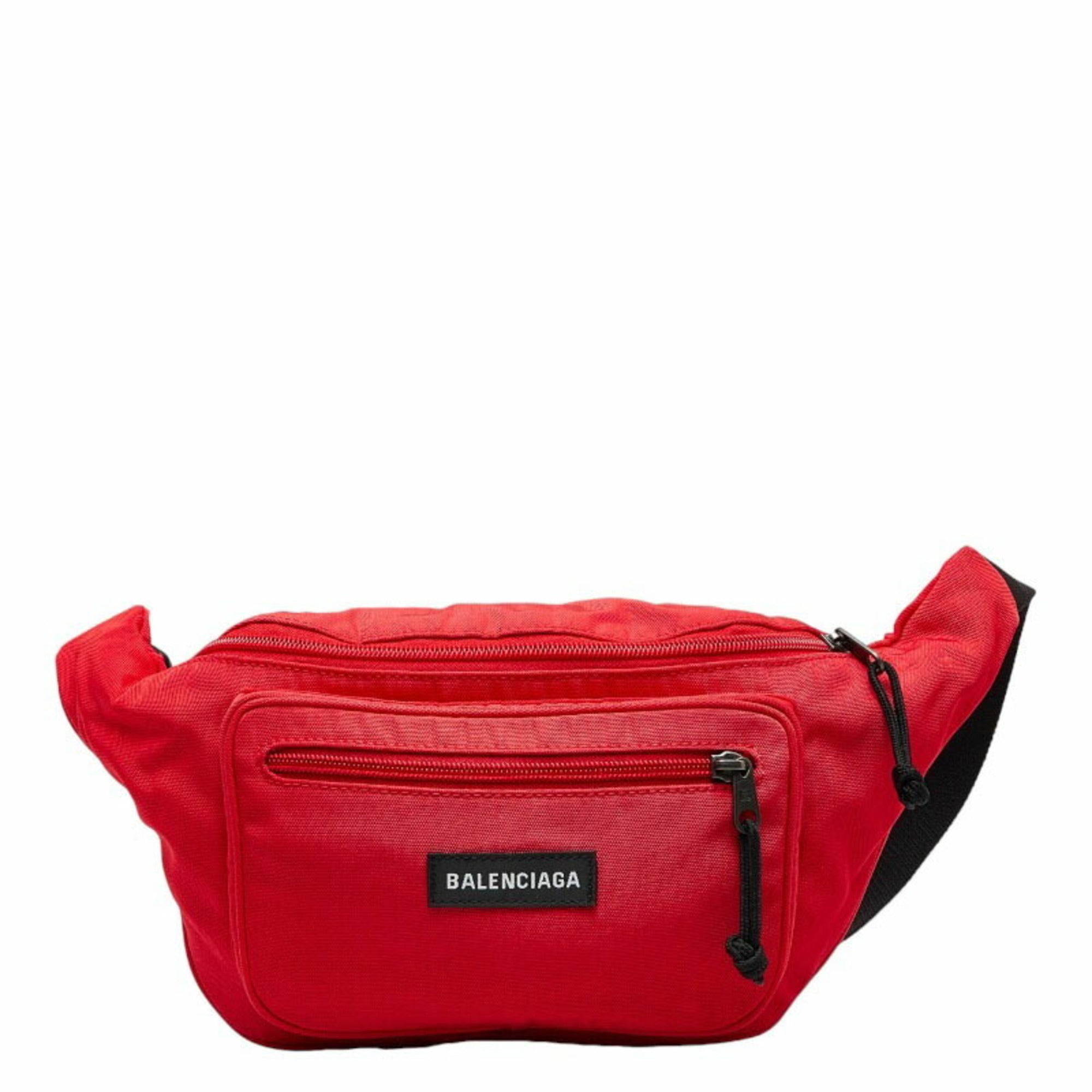 Balenciaga Red Synthetic Shoulder Bag