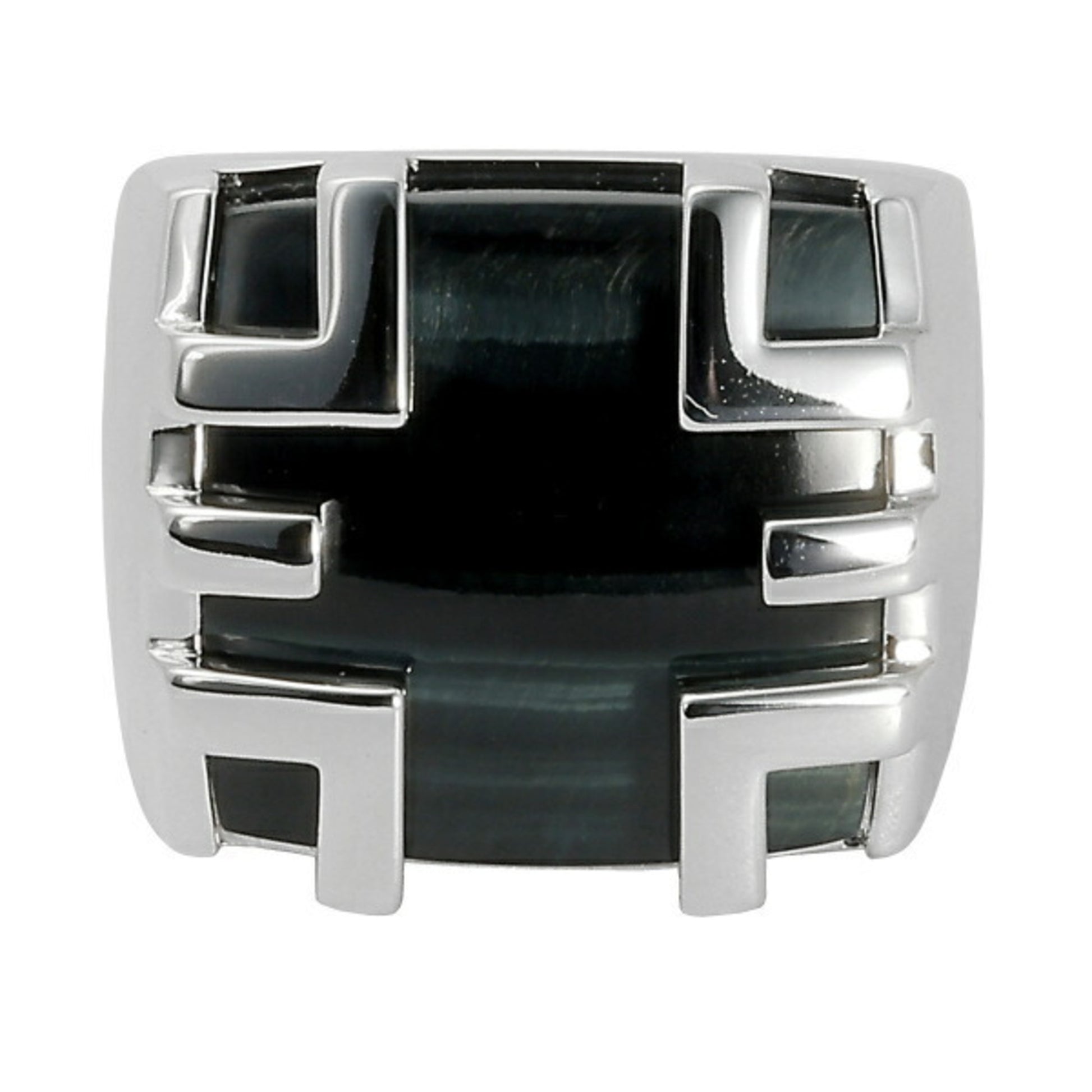 Cartier Silver White Gold Ring 