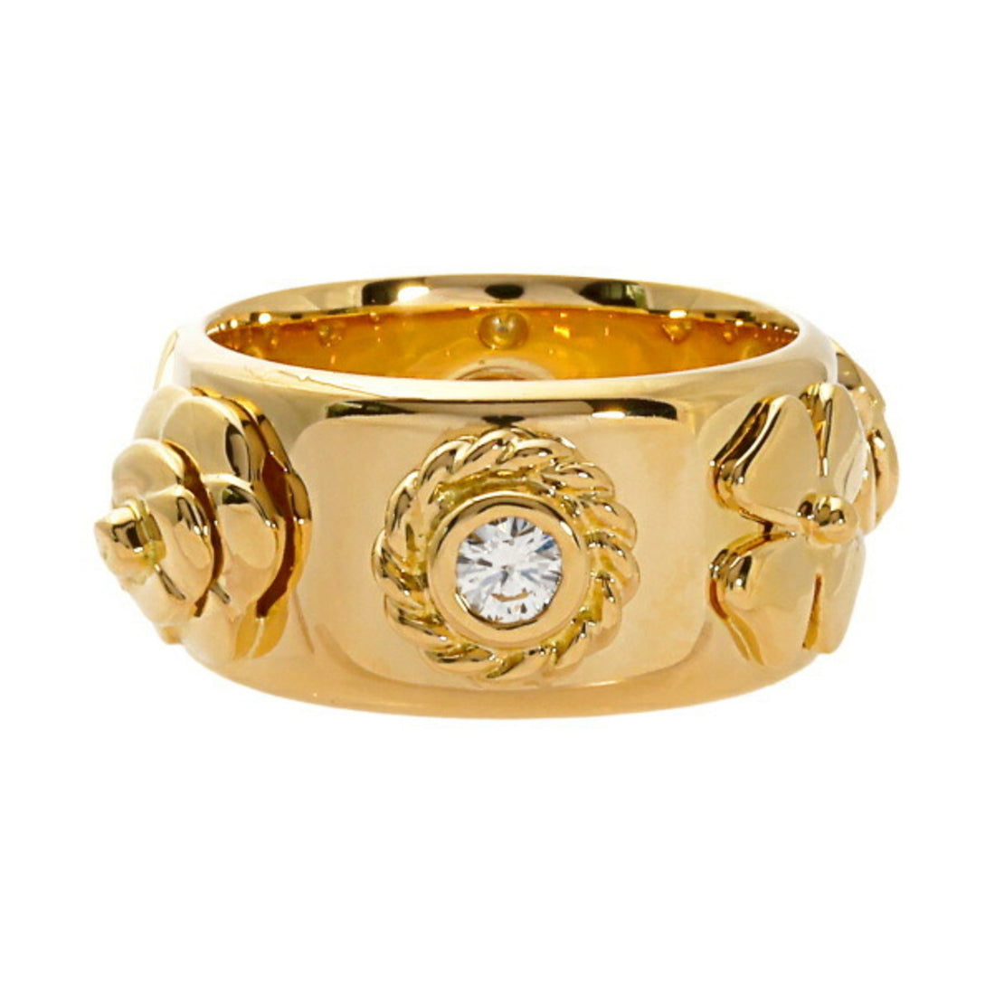 Chanel Gold Yellow Gold Ring 