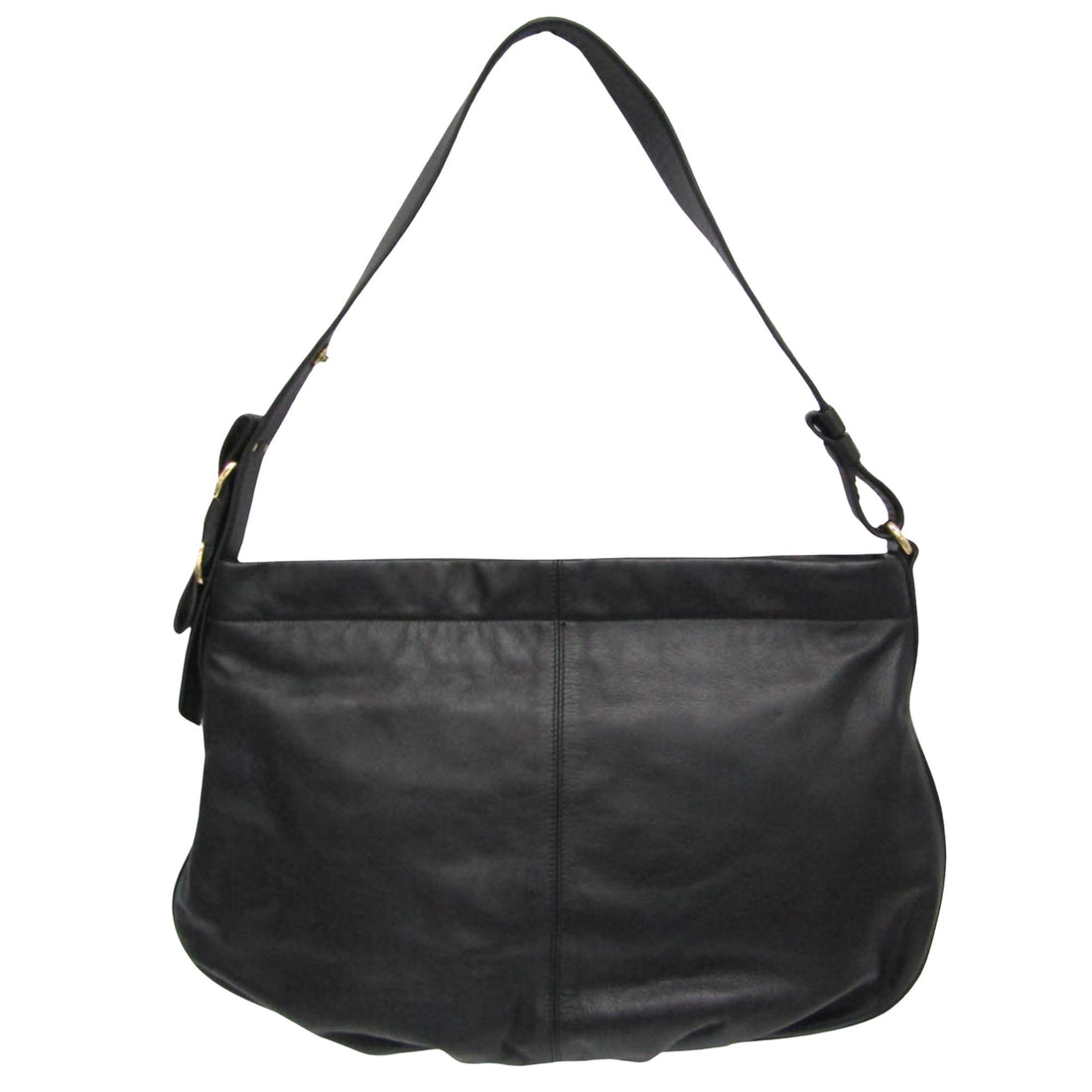 Salvatore Ferragamo Vara Black Leather Shopper Bag