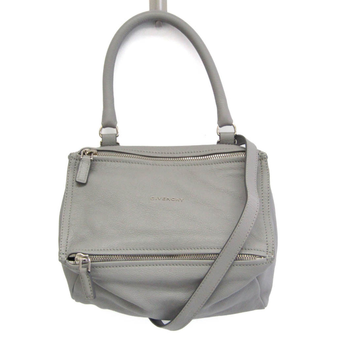 Givenchy Pandora Grey Leather Handbag 