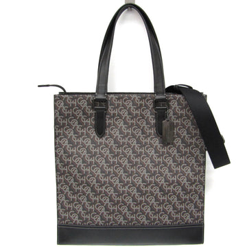 Coach Brown Canvas Tote Bag