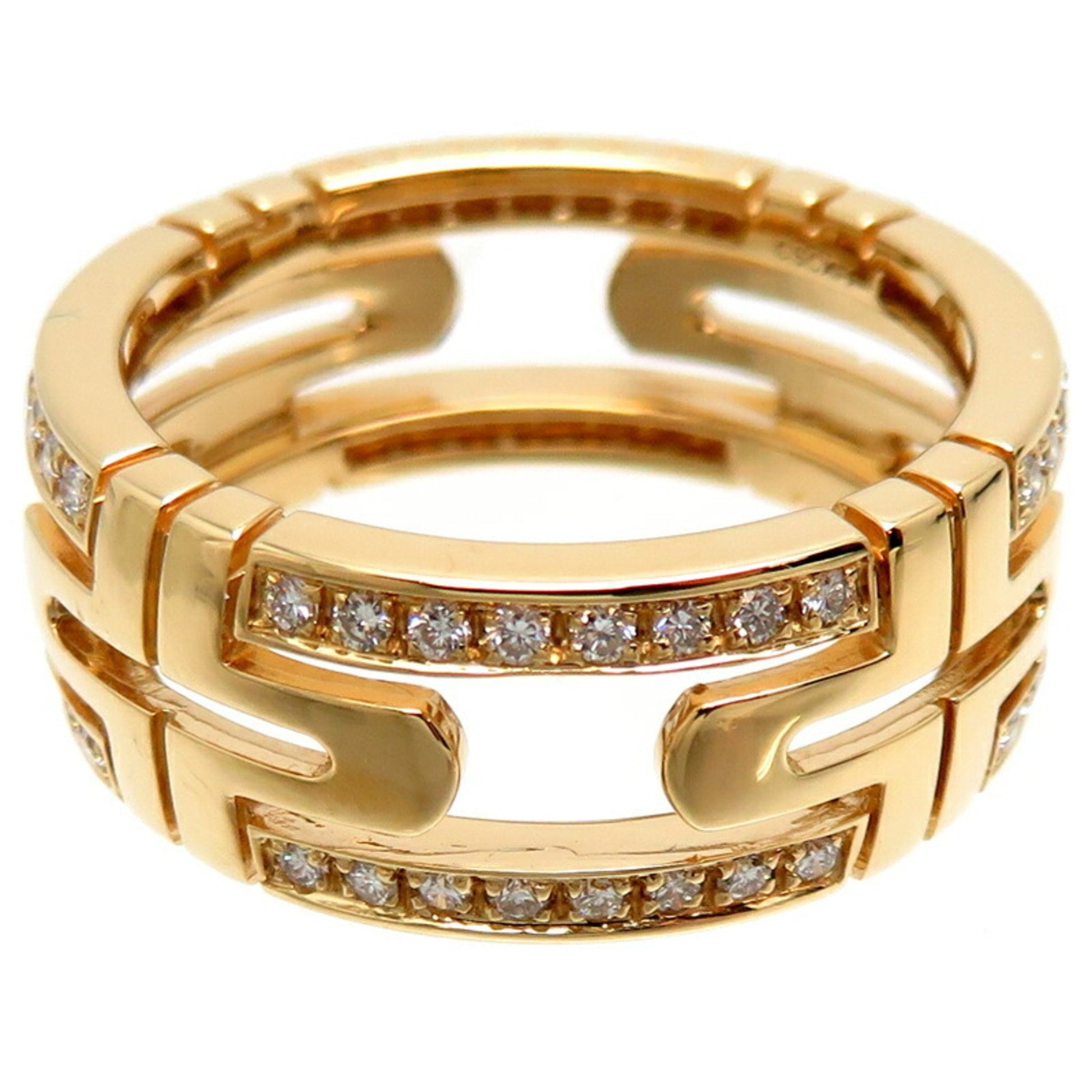 Bulgari Parentesi Gold Yellow Gold Ring 