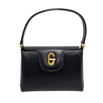 Gucci Navy Leather Handbag 