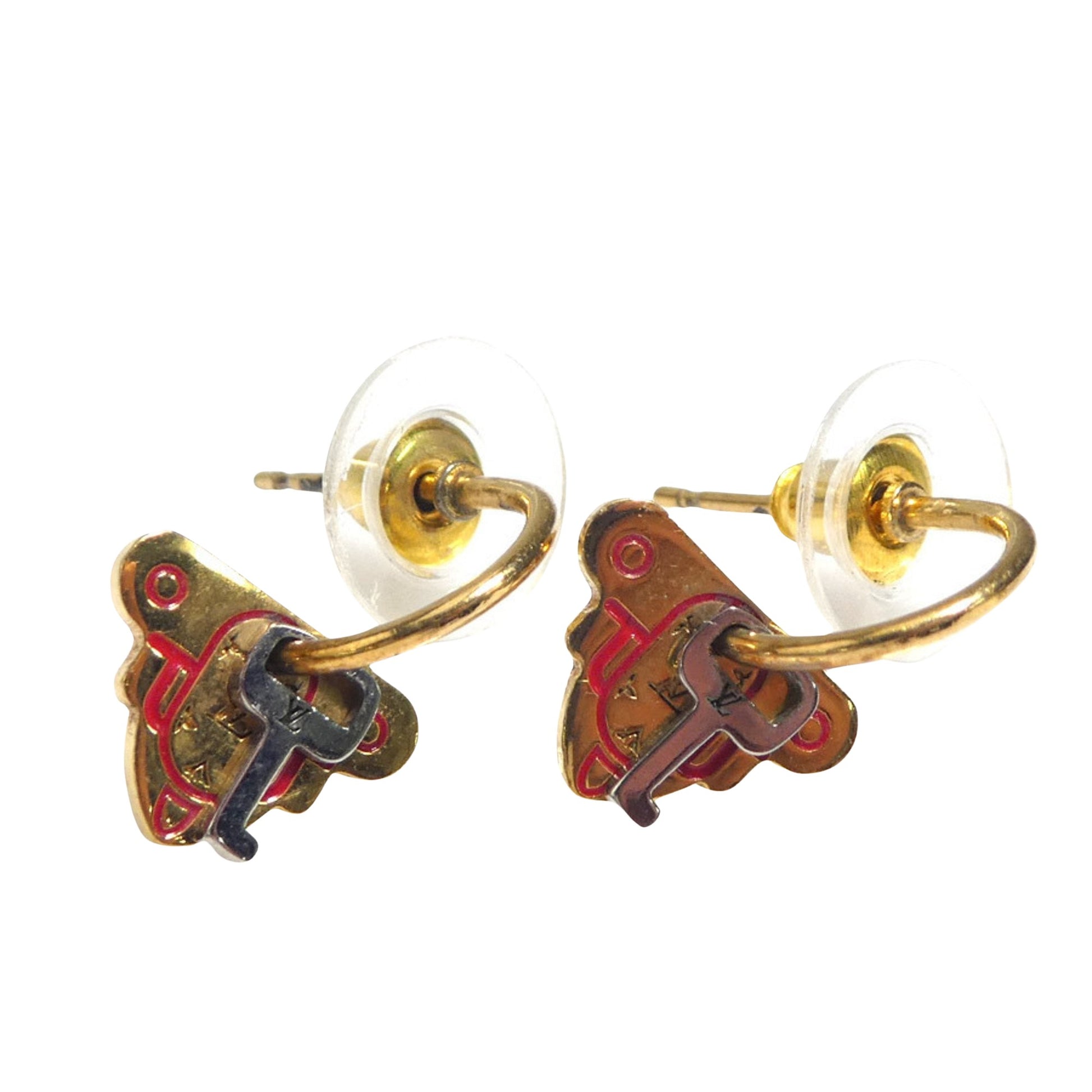 Louis Vuitton Gold Metal Earring 