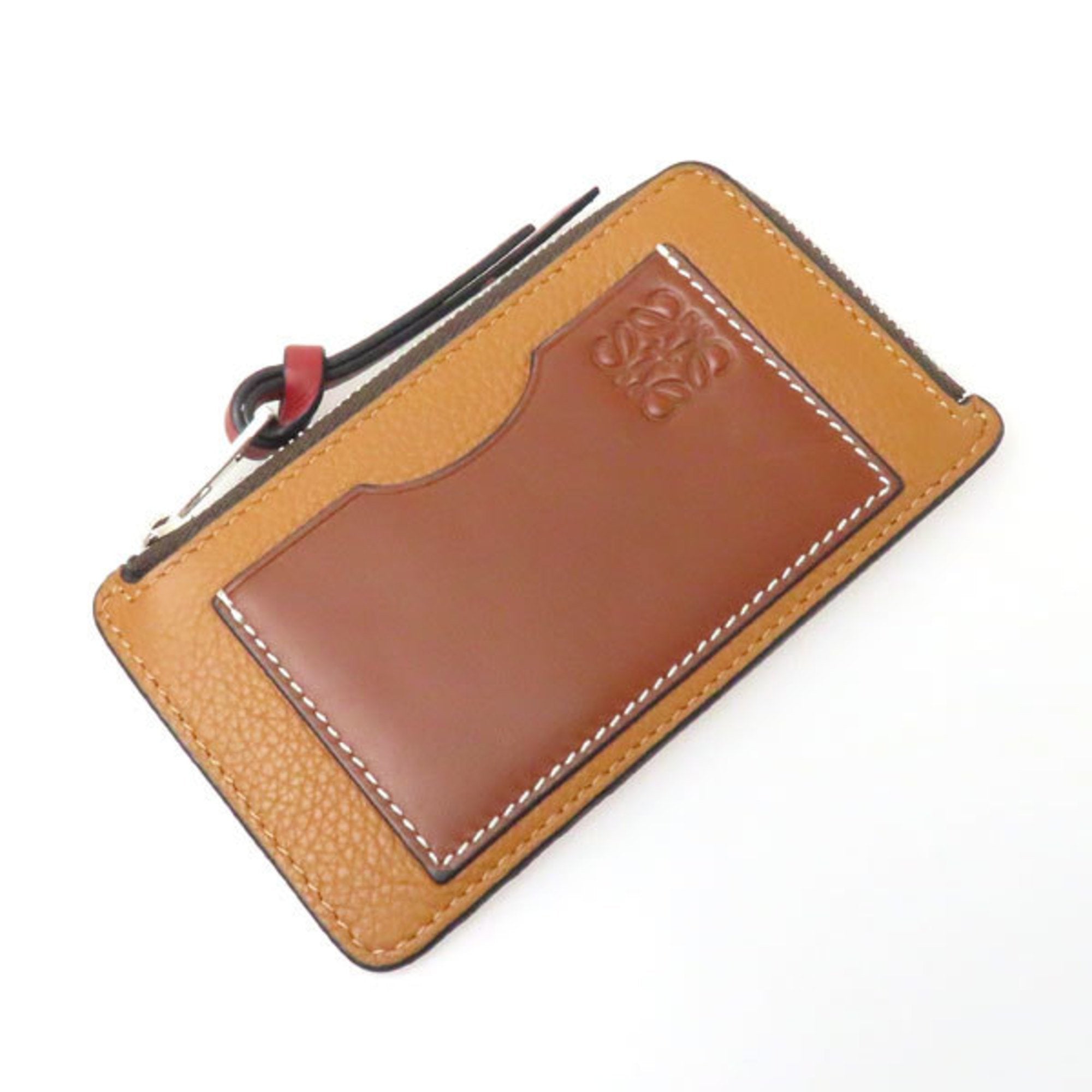 Loewe Camel Leather Wallet 