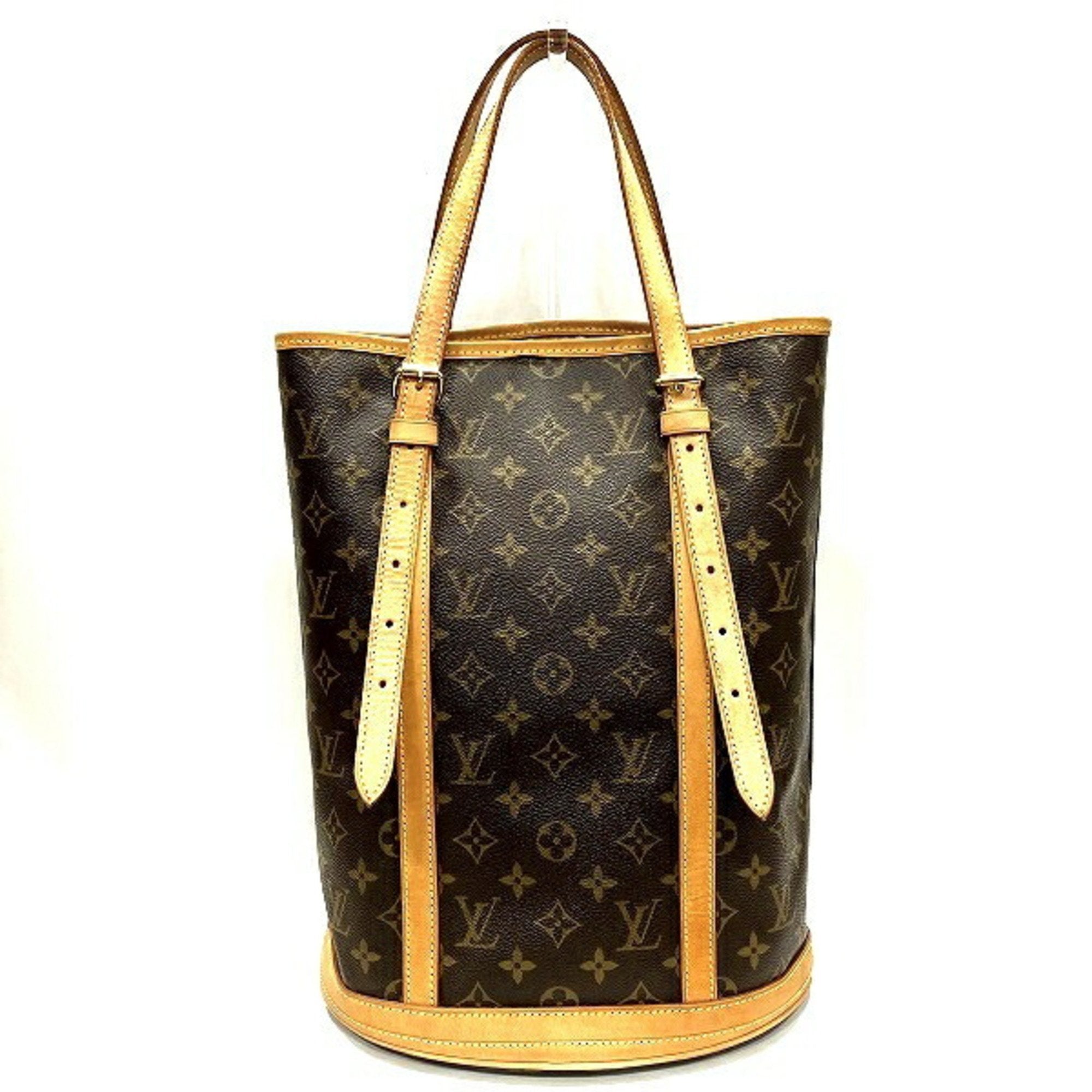 Louis Vuitton Bucket GM Brown Canvas Shoulder Bag