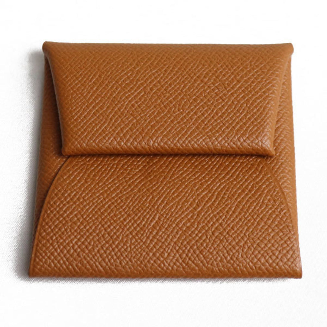 Hermès Bastia Brown Leather Wallet 