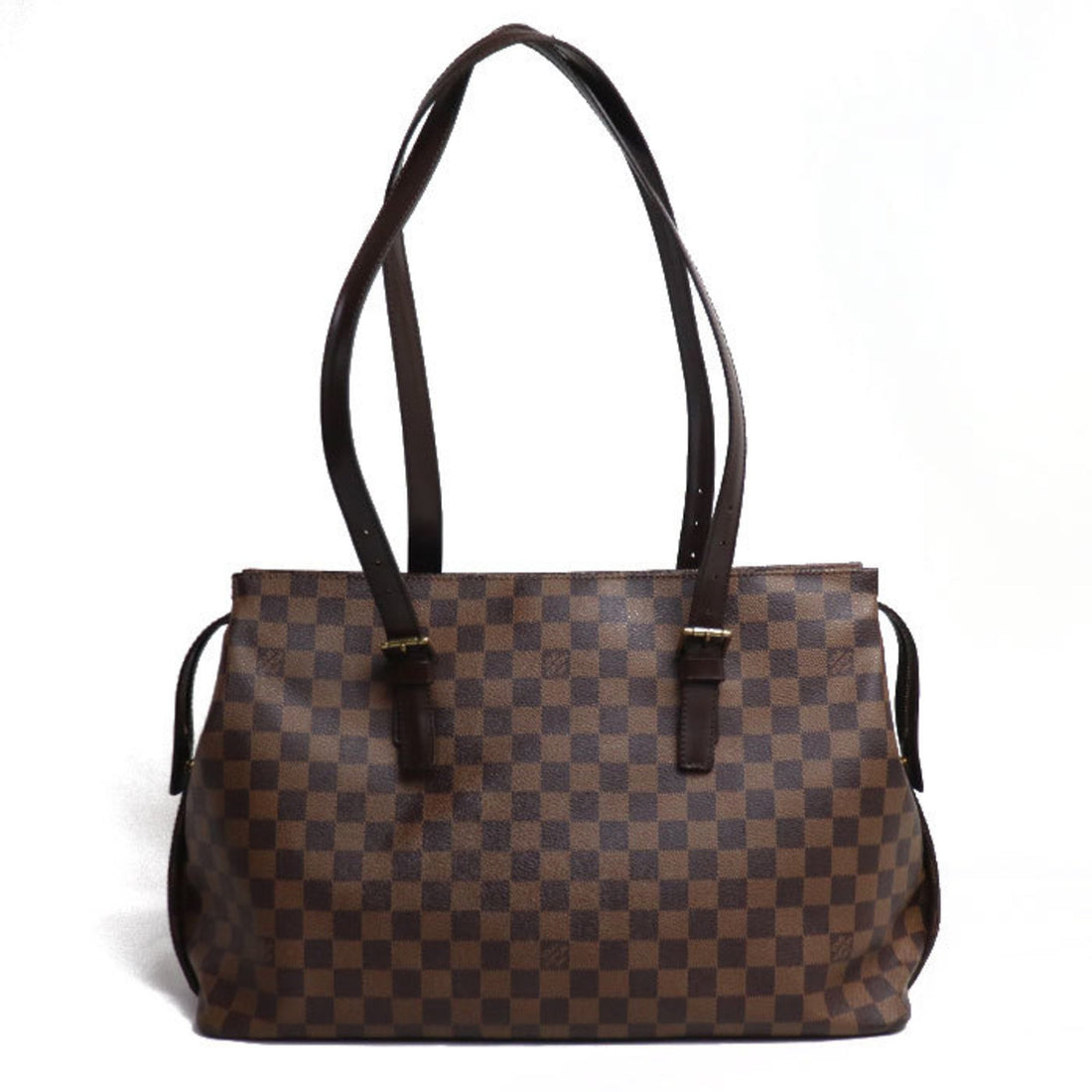 Louis Vuitton Chelsea Brown Canvas Shopper Bag