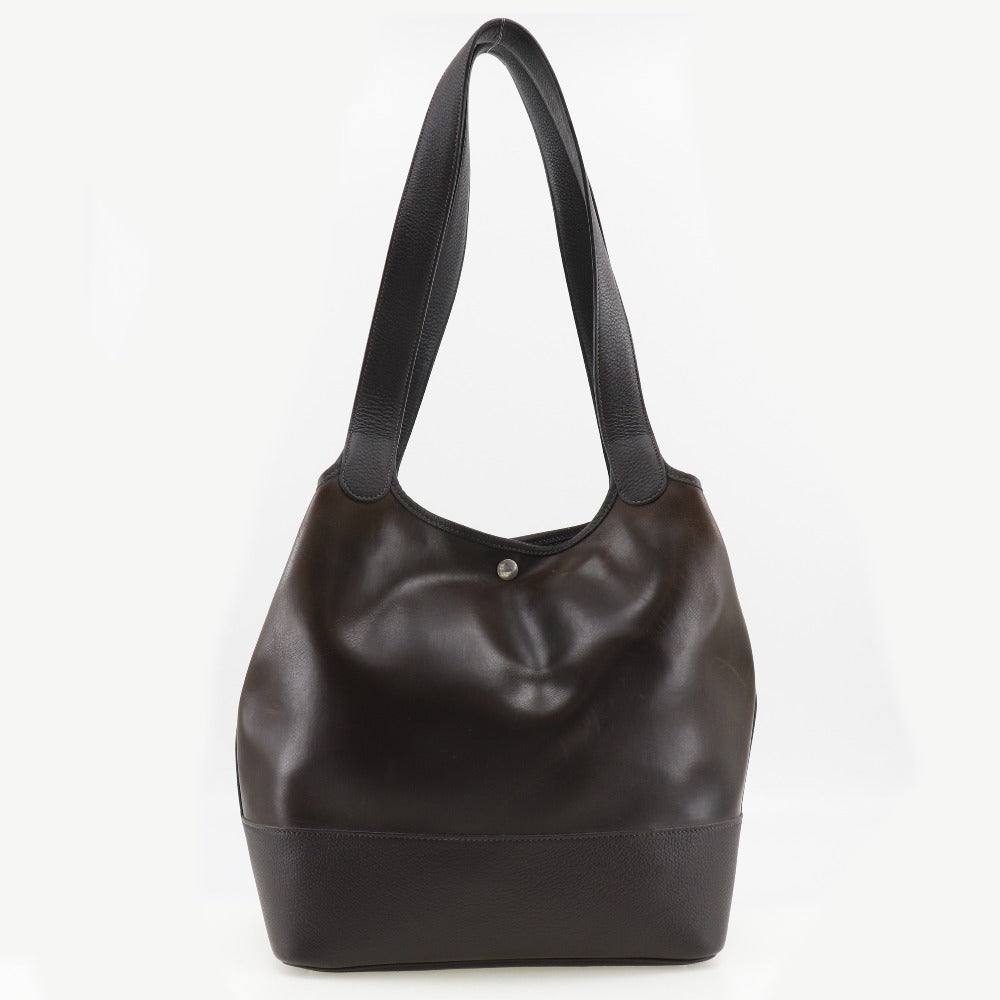 Hermès Picotin Black Leather Shoulder Bag