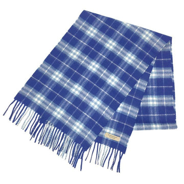 Burberry Blue Cashmere Scarf 