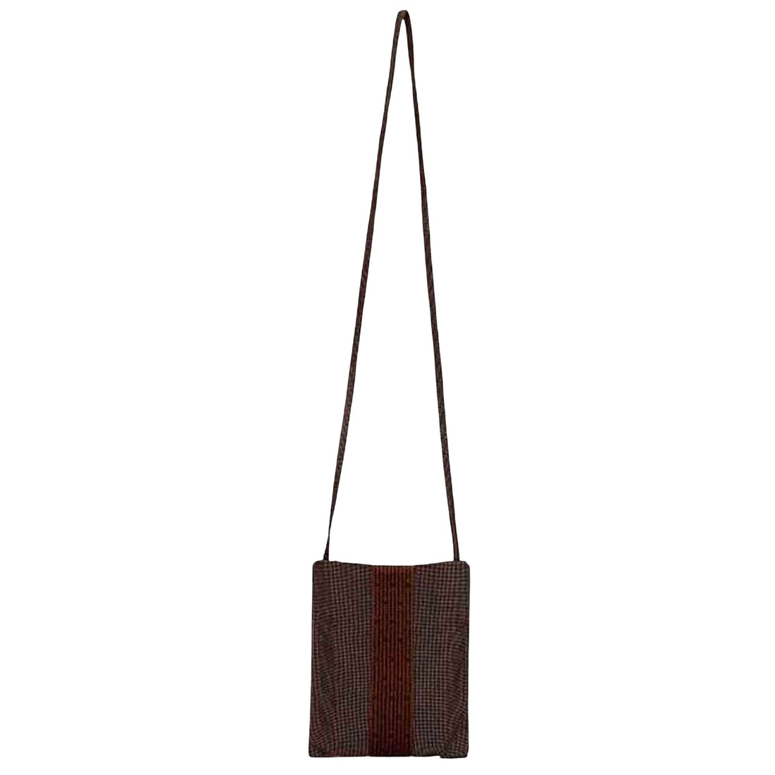 Hermès Herline Brown Canvas Shoulder Bag