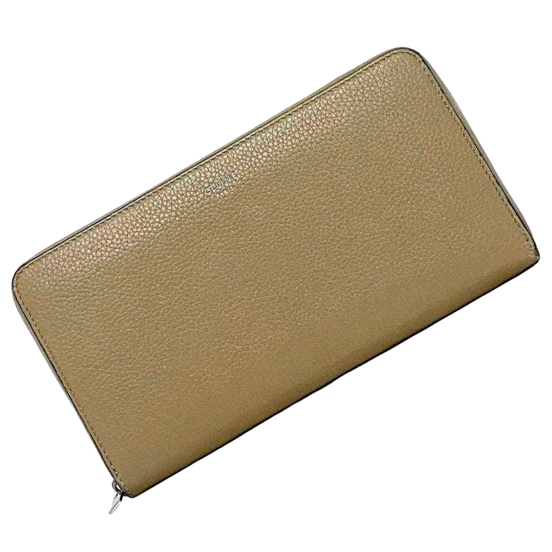 Céline Beige Leather Wallet 