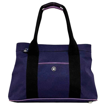 Loewe Purple Canvas Tote Bag