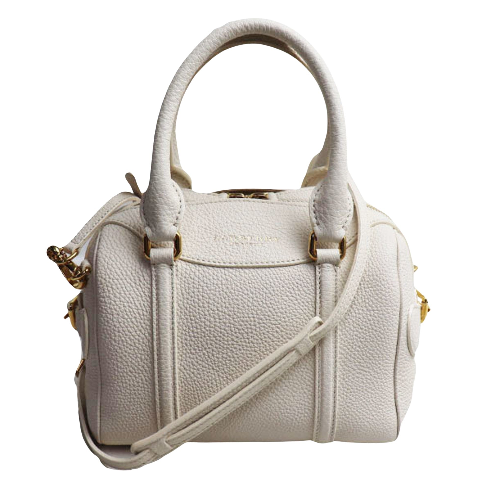 Burberry Beige Leather Handbag 