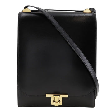 Hermès Chaine d'ancre Black Leather Handbag 