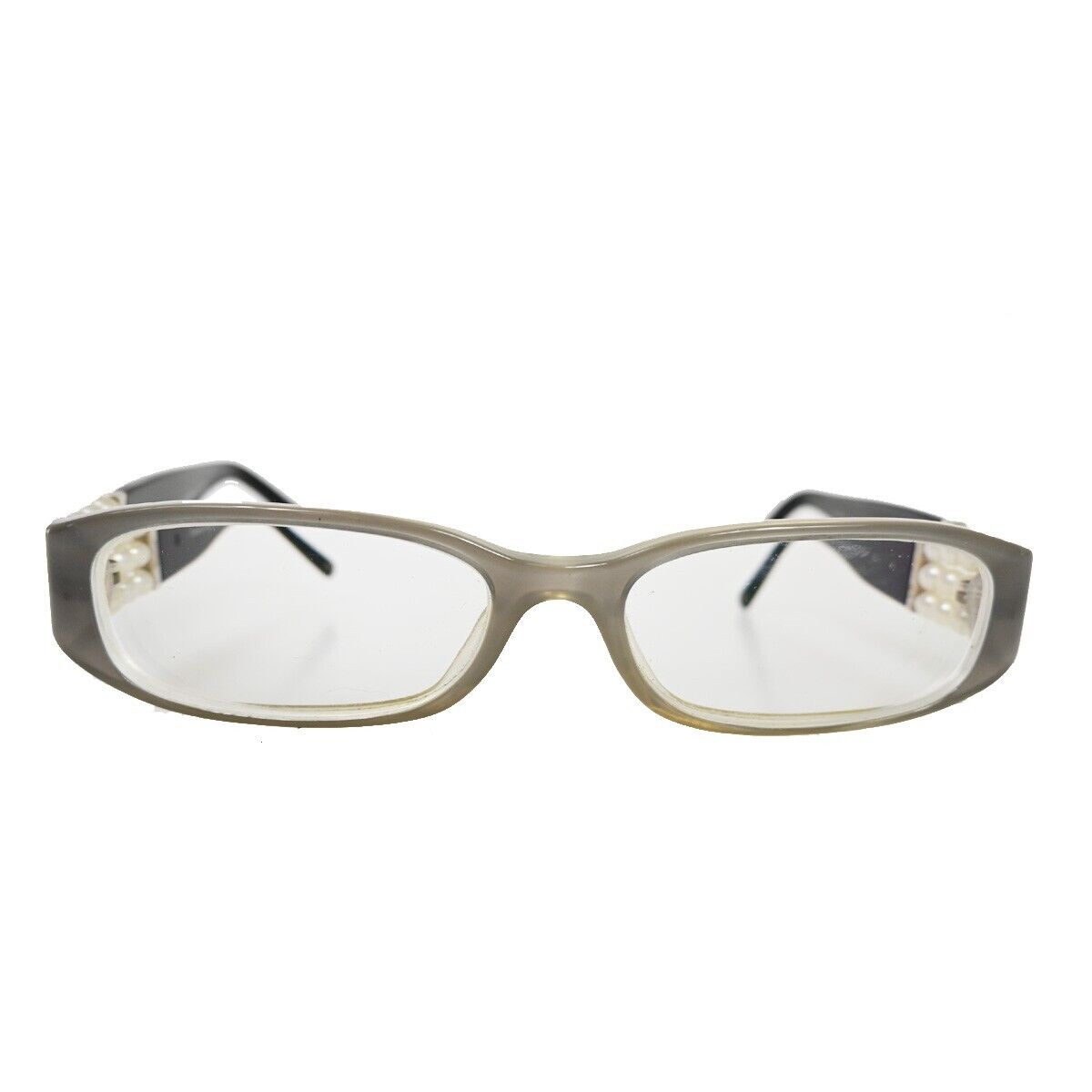 Chanel Cc Grey Plastic Glasses 