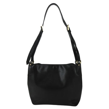 Louis Vuitton Mandara Black Leather Shoulder Bag