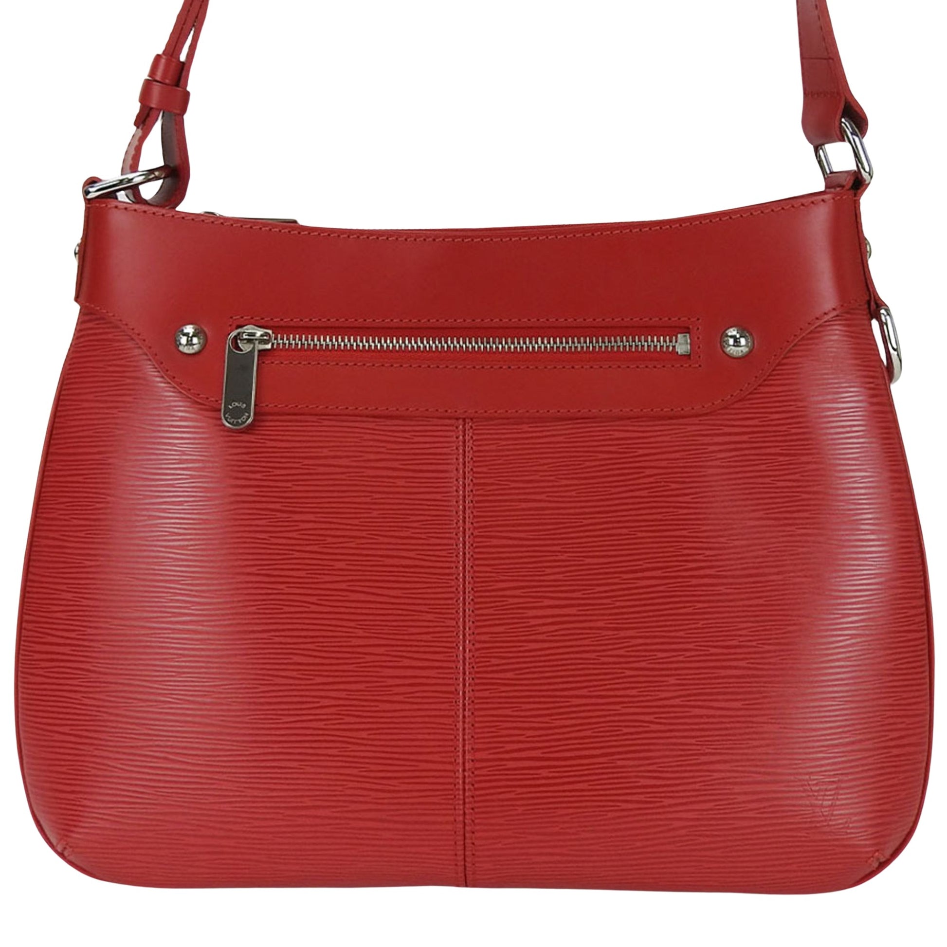 Louis Vuitton Turenne Red Leather Shoulder Bag