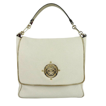 Loewe White Leather Handbag 