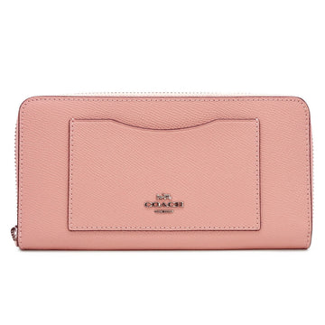 Coach Pink Leather Wallet 