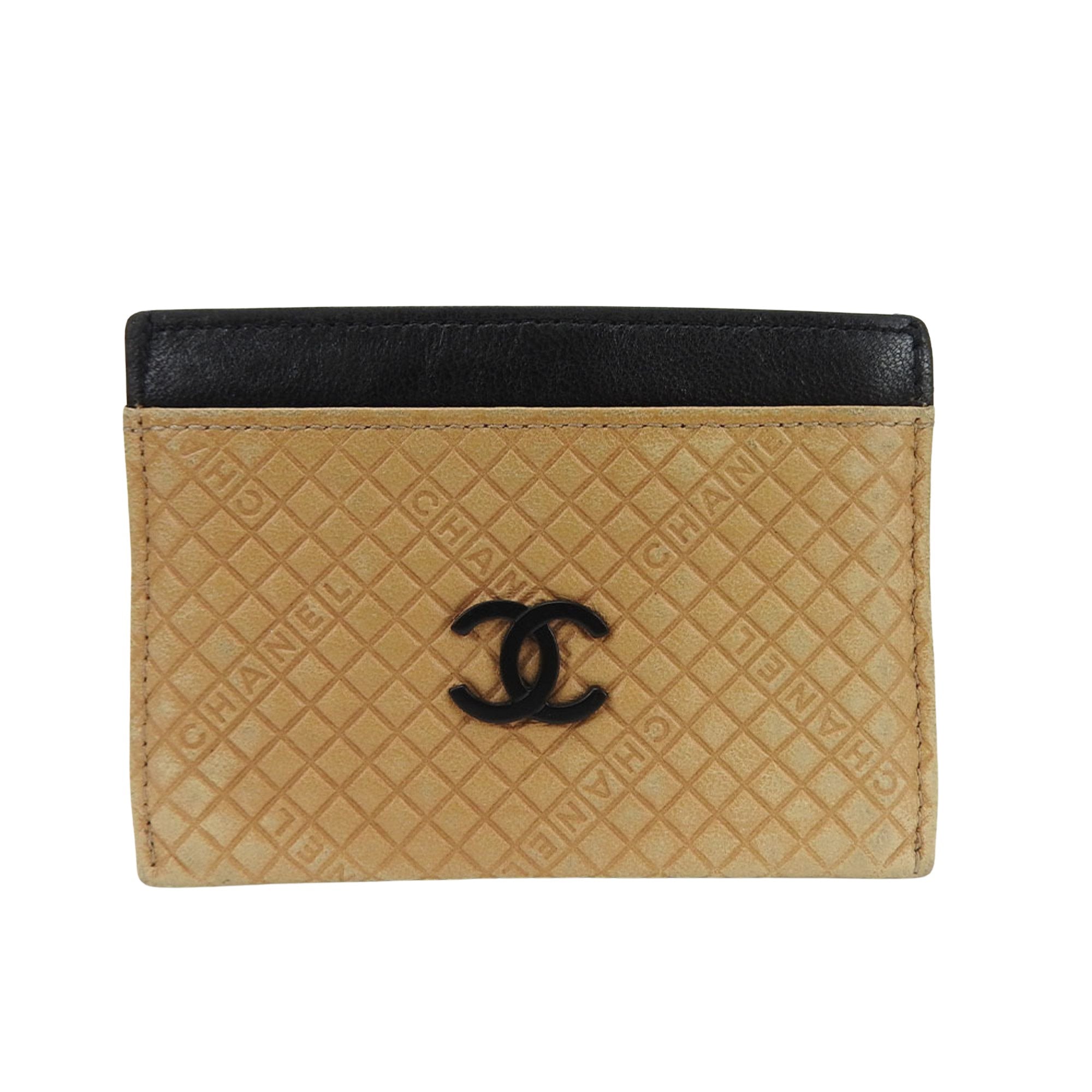 Chanel Brown Leather Wallet 