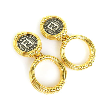 Fendi Gold Metal Earring 