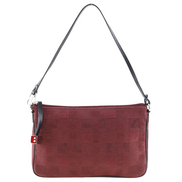 Bally Red Cotton Handbag 